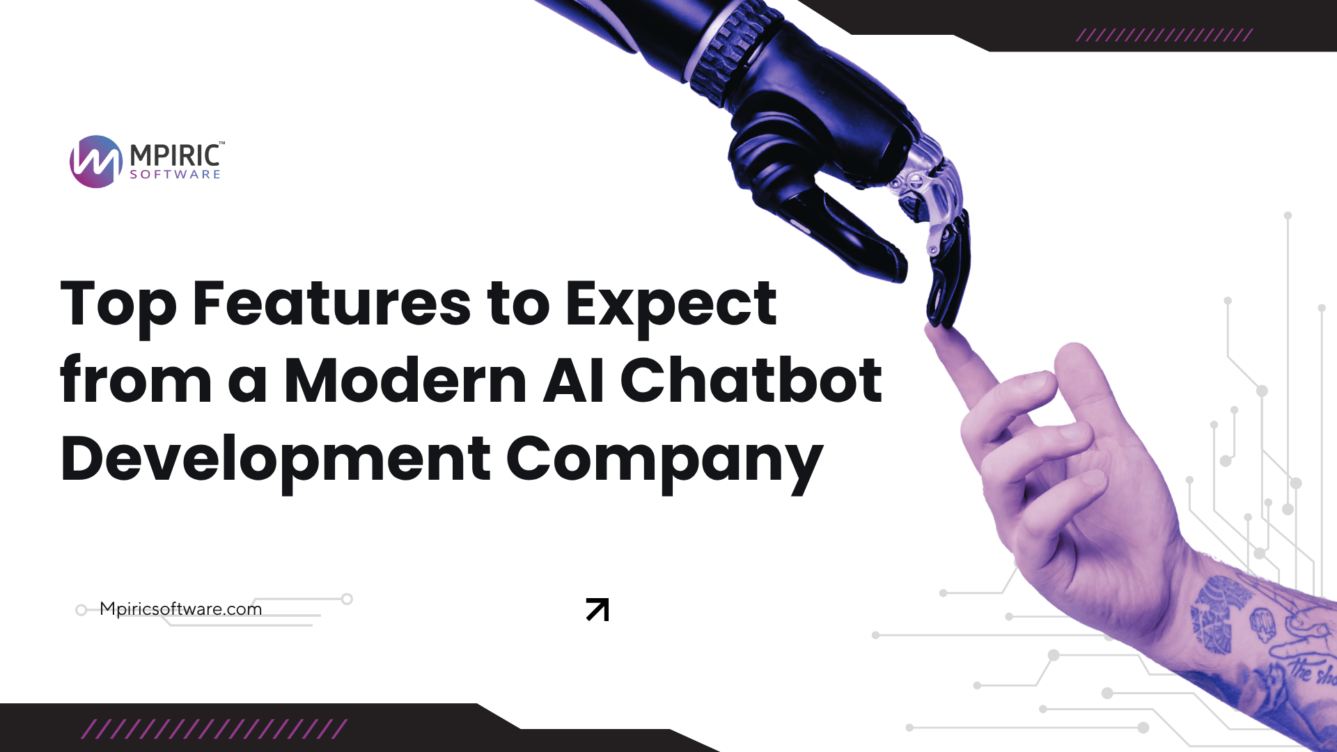 Top Features to Expect from a Modern AI Chatbot Development Company
