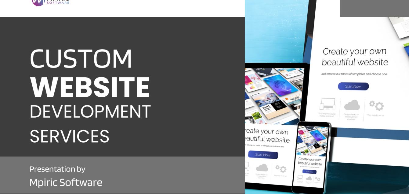 custom website development services
