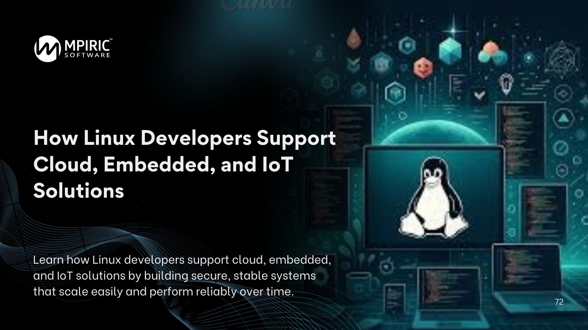 How Linux Developers Support Cloud, Embedded, and IoT Solutions