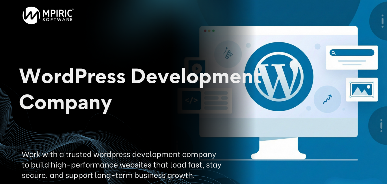 High-performance website created by a wordpress development company