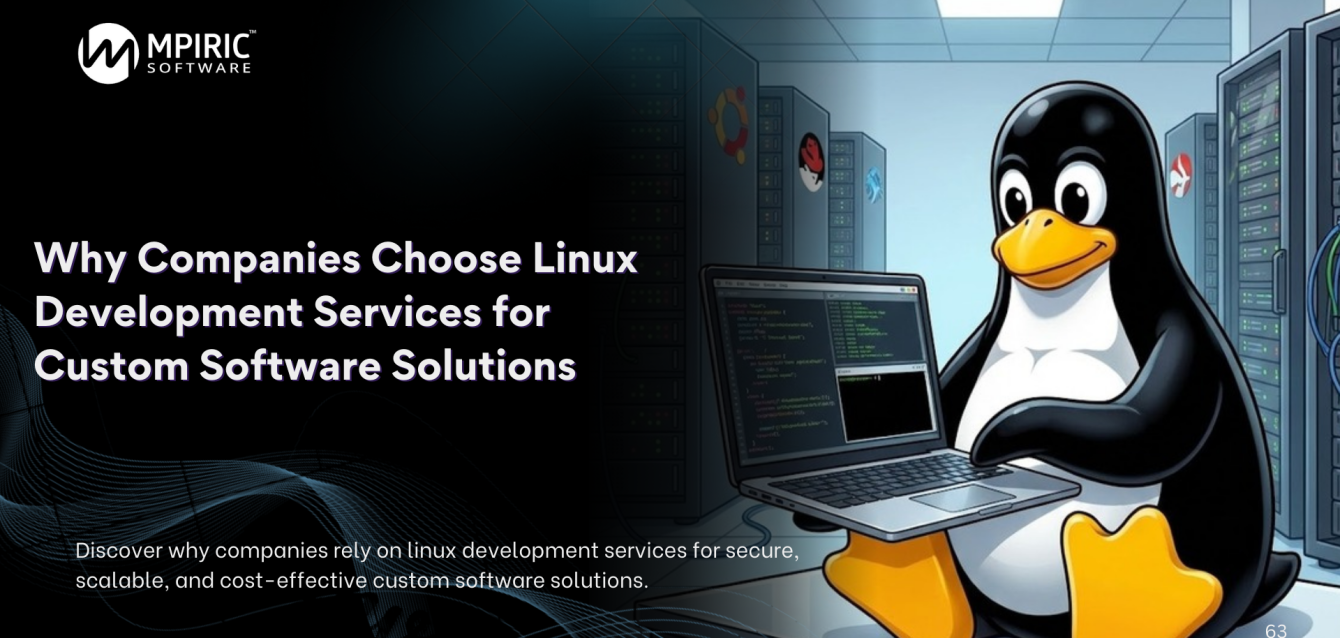 Custom software built using linux development services